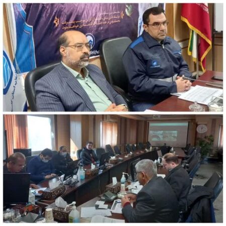 جلسه ویدئوکنفرانسی بررسی مسائل آب شرب استان گلستان