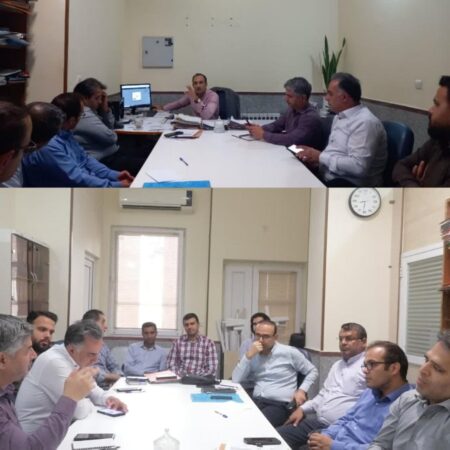 برگزاری جلسه توجیهی سامانه پنجره واحد زمین در راستای پاسخگویی به استعلامات