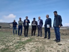 بازدید مدیر کل پدافند غیر عامل استان از محل ساخت سد شصت کلاته گرگان