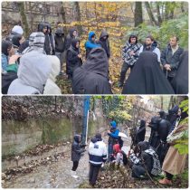 بازدید علمی دانشجویان از ایستگاه هیدرومتری شرکت آب منطقه ای گلستان