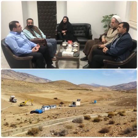 تقدیر دهیار و اعضای شورای شاهکوه سفلی از مدیر عامل شرکت آب منطقه ای گلستان در خصوص مرمت و بهسازی آببندان و تاسیسات آبی شاهکوه سفلی