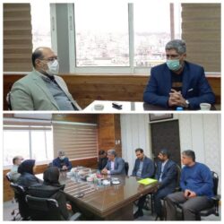 دیدار مدیر عامل شرکت آب منطقه ای استان با مدیر کل تامین اجتماعی گلستان