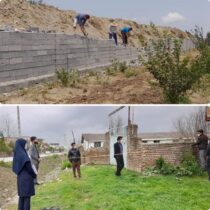 عملیات آزادسازی سراسری مجاری آبی شهرستان کردکوی به طول ۱ کیلومتر