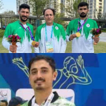 ۴ گلستانی در اردوی تیم ملی والیبال نشسته جمهوری اسلامی ایران