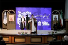 اجرای قنبرخوانی در آیین اختتامیه هفته هنر انقلاب اسلامی استان گلستان