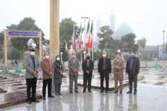 ادای احترام «علی اکبر ابراهیمی» به مقام شامخ شهدای گرگان