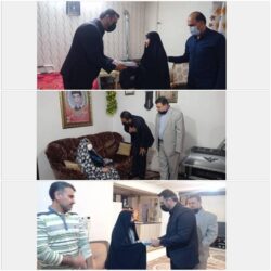 ادای احترام «محمد رعیت» به مقام مادران 3 شهید والامقام در گرگان