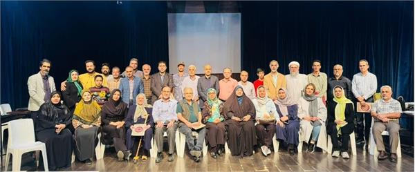 اساتید و هنرمندان خوشنویس در گرگان هم نویسی کردند