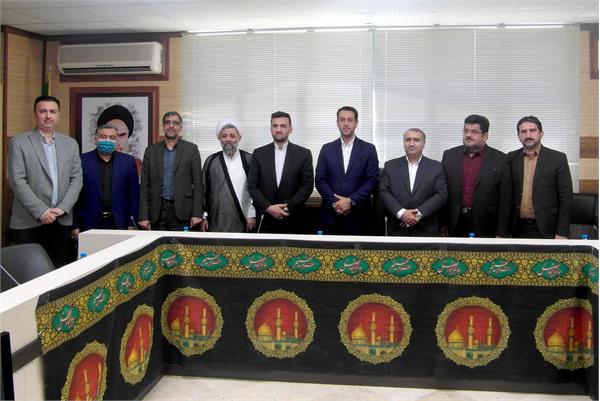 اعضای کمیسیون فرهنگی شورای اسلامی شهر گرگان به دیدار «محمد رعیت» آمدند