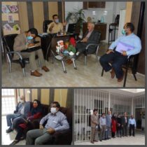 بازدید از یک موسسه و آموزشگاه هنری در آزادشهر انجام شد