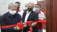 افتتاح بانک امانات تجهیزات پزشکی و بانک مواد غذایی در هلال احمر بندرترکمن