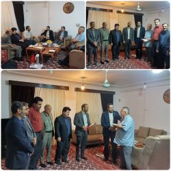 دیدار مدیرکل غله و خدمات بازرگانی استان گلستان با همکار آزاده سرافراز دردی قلیچ فروتن