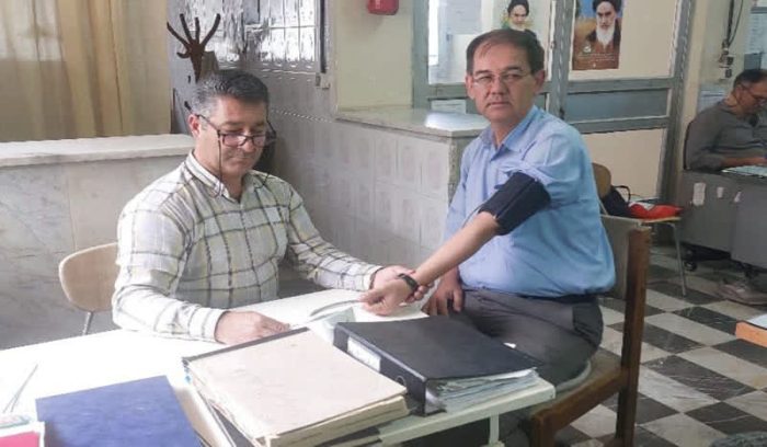 ارزیابی شاخص سلامتی کارکنان مخابرات شهرستان آق قلا