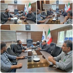 حضور مجری طرح گندم وزارت جهاد کشاورزی در اداره کل غله و خدمات بازرگانی استان گلستان