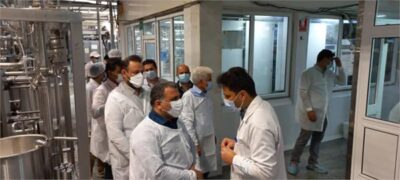 تجلیل از مدیرعامل گروه صنعتی صباح آزادشهر استان گلستان