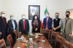 تقدیر روسای انجمن های هنری از مدیرکل فرهنگ و ارشاد اسلامی گلستان