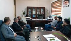 جلسه بررسی روند بازسازی کتابخانه دولت محمد آزادی شهرستان آق قلا برگزار شد