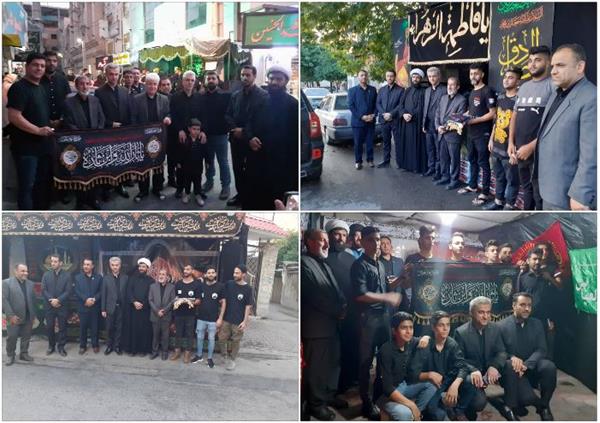 حضور جمعی از مسئولان گلستانی در مجالس و محافل عزاداری سیدالشهدا(ع) و یاران باوفایش