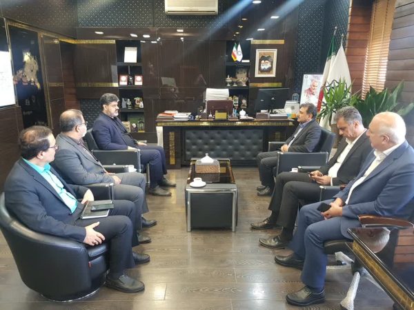 نشست شهردار گرگان با مدیران بانک ملی استان گلستان