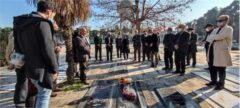 دوستداران زنده یاد “محمد هادی نامور راد” به دیدارش رفتند