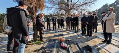دوستداران زنده یاد “محمد هادی نامور راد” به دیدارش رفتند