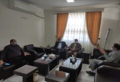 دیدار مدیر کل دامپزشکی استان و فرماندار شهرستان گالیکش