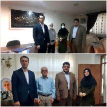 دیدار محمد رعیت با دو چهره فعال فرهنگ و ادب انقلاب اسلامی شهرستان گرگان