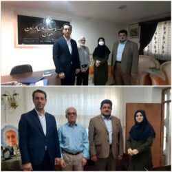دیدار محمد رعیت با دو چهره فعال فرهنگ و ادب انقلاب اسلامی شهرستان گرگان