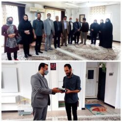 دیدار مدیرکل فرهنگ و ارشاد اسلامی گلستان با هنرمند موسیقی در رامیان