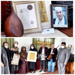 در آستانه ی نوروز باستانی؛ دیدار نماینده مدیرکل فرهنگ و ارشاد اسلامی گلستان با خانواده مرحوم دردی طریک