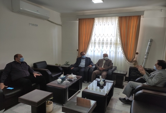 دیدار مدیر کل دامپزشکی استان و فرماندار شهرستان گالیکش
