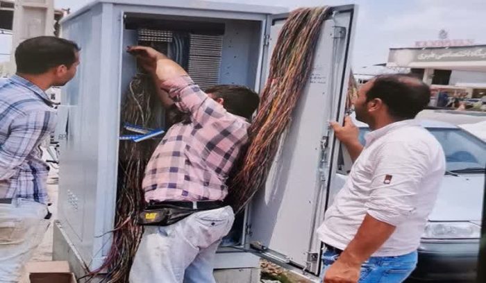 بهسازی تجهیزات مخابراتی روستای گدم آباد گنبد