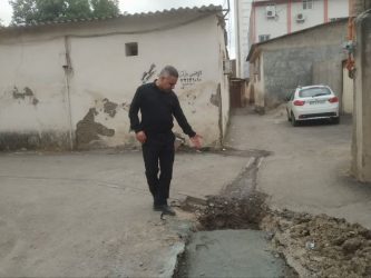 تعویض لوله‌های فاضلاب در فاز نخست آغاز شد