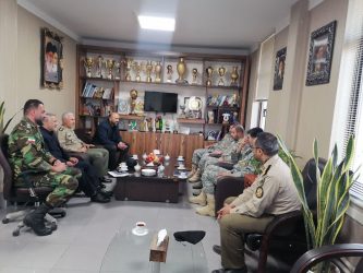 جانشین تربیت بدنی ستاد کل نیروهای مسلح کشور با مدیر کل ورزش و جوانان استان گلستان دیدار کرد