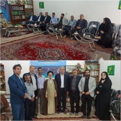 دیدار اعضای شورای اسلامی شهرستان علی آباد کتول با امام جمعه علی آبادکتول