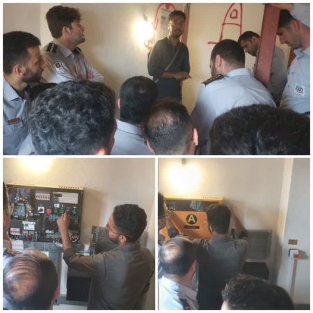 برگزاری کارگاه تخصصی عملی و تئوری نجات از آسانسور