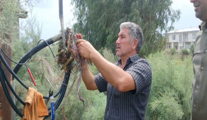 سرقت کابل موجب اختلال در خدمات رسانی مناسب است