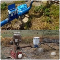 نصب ۲۵ دستگاه کنتور هوشمند آب بر روی چاه های شهرستان های آق قلا و گمیشان