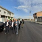 بازدید مدیرکل بنیاد مسکن استان و فرماندار بندر ترکمن از اجرای آسفالت روستای صیدآباد و چاپاقلی