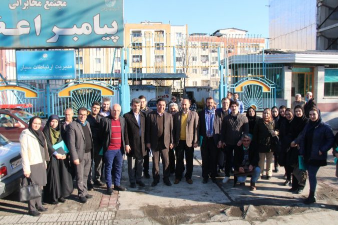 بازدید تعدادی از خبرنگاران از پروژه های مخابراتی آماده افتتاح در ایام ا… دهه مبارک فجر در استان گلستان