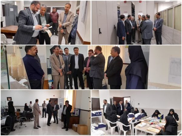بازدید مدیرکل بازرسی سازمان ثبت اسناد و املاک کشور از ادارات چهارگانه شهرستان گرگان