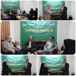 دیدار مدیرکل راهداری و حمل و نقل جاده ای استان از پایگاه های خبری تشبیه نیوز و افق اقتصاد آنلاین در راستای روز خبرنگار