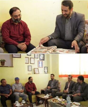محمد رعیت آرشیو سال ها فعالیت «هفته نامه گلستان سلام » را مرور کرد