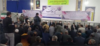 محمد رعیت با کاروان خدمت در شهر انبارالوم بخش وشمگیر شهرستان آق قلا همراه شد