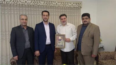 «محمد رعیت» به دیدار «علی نیکخواه» همکار جانبازش رفت