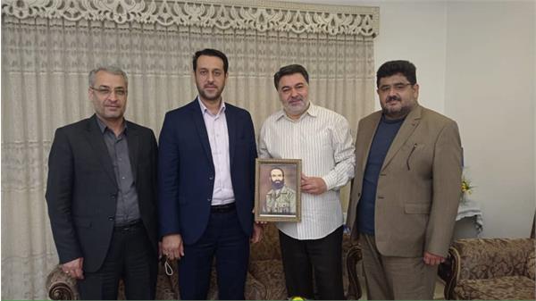 «محمد رعیت» به دیدار «علی نیکخواه» همکار جانبازش رفت