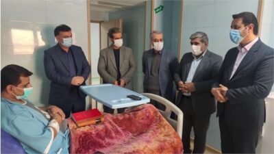 «محمد رعیت» به عیادت «یحیی آذری» پیشکسوت رسانه ای استان گلستان رفت