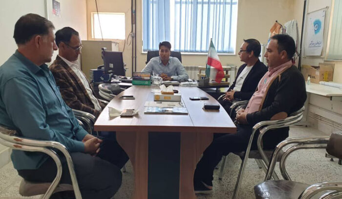 برگزاری جلسه بررسی عملکرد مخابرات مراوه تپه