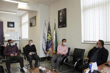 نشست صمیمی مدیر کل کمیته امداد با رئیس سازمان جمع آوری و فروش اموال تملیکی استان گلستان