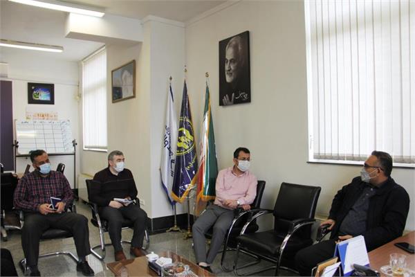 نشست صمیمی مدیر کل کمیته امداد با رئیس سازمان جمع آوری و فروش اموال تملیکی استان گلستان